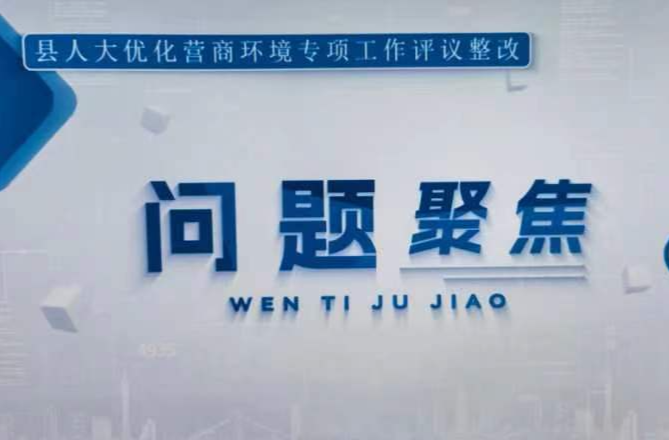 【优环境促发展--衡东县人大常委会优化营商环境专项工作评议整改】农业农村局优化营商环境工作问题清单