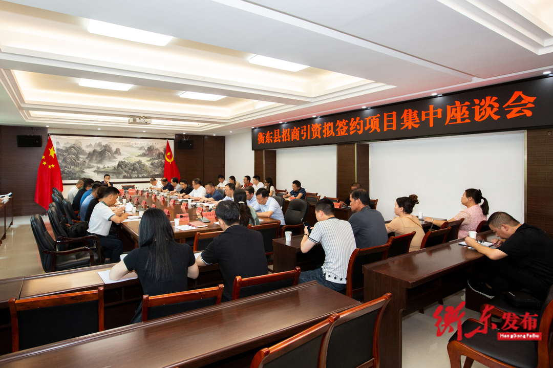 蒋崇华：聚合力  强服务  提效能 以高水平的招商引资推动高质量发展