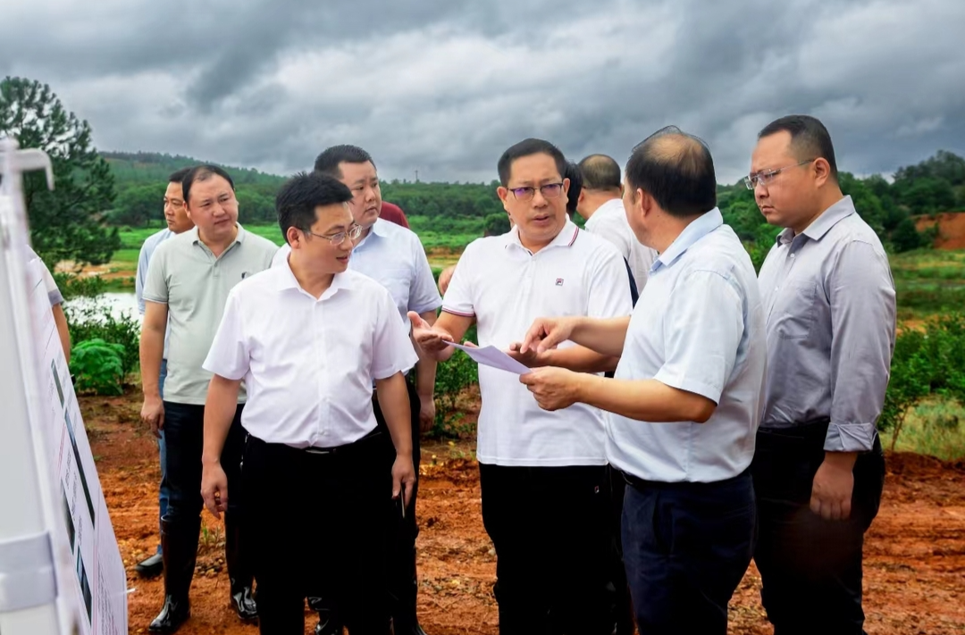 蒋崇华赴高湖、草市巡河 督战耕地保护、农村户厕整改工作