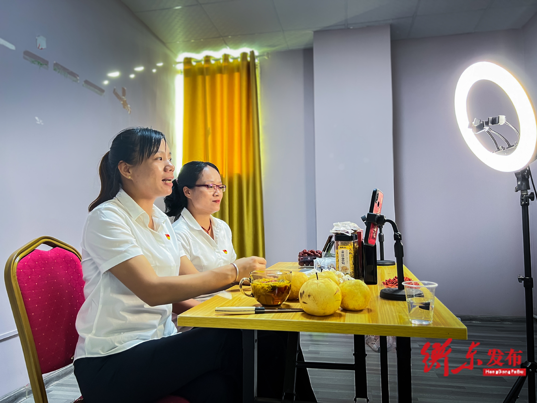 【罗帅故里党旗红】图|党员“创客”直播 “干货”满满