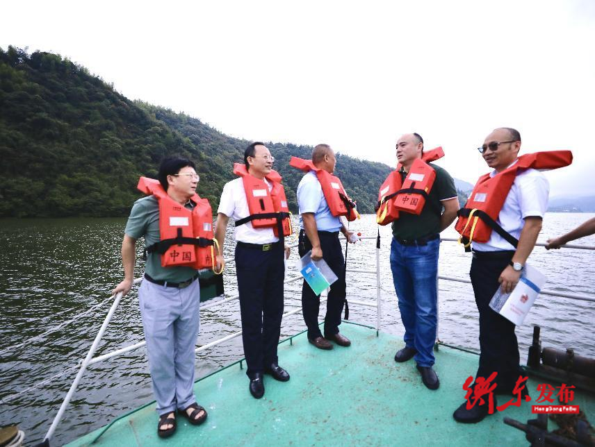 县政协民主监督小组调研洣水湿地生态保护工作