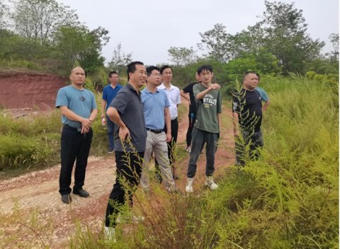 水利部对我县国家水土保持监测站点优化布局工程开展调研
