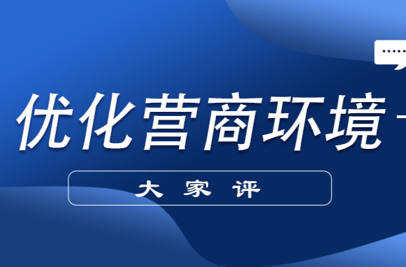 印象衡东|优化营商环境大家评