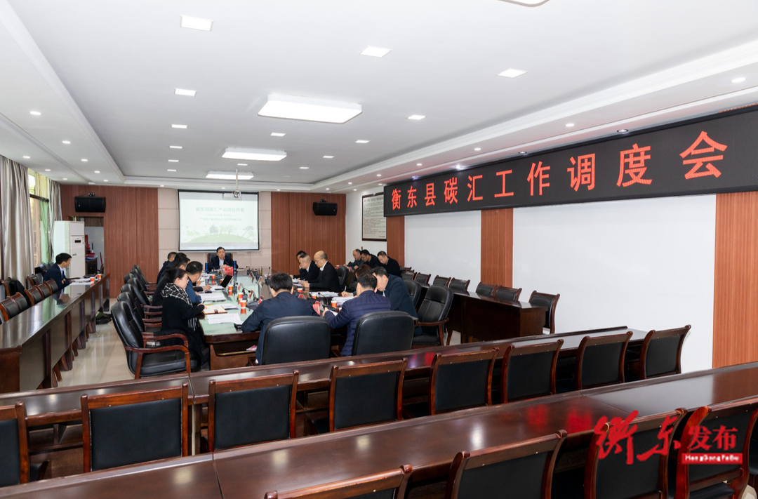 我县碳汇工作调度会召开