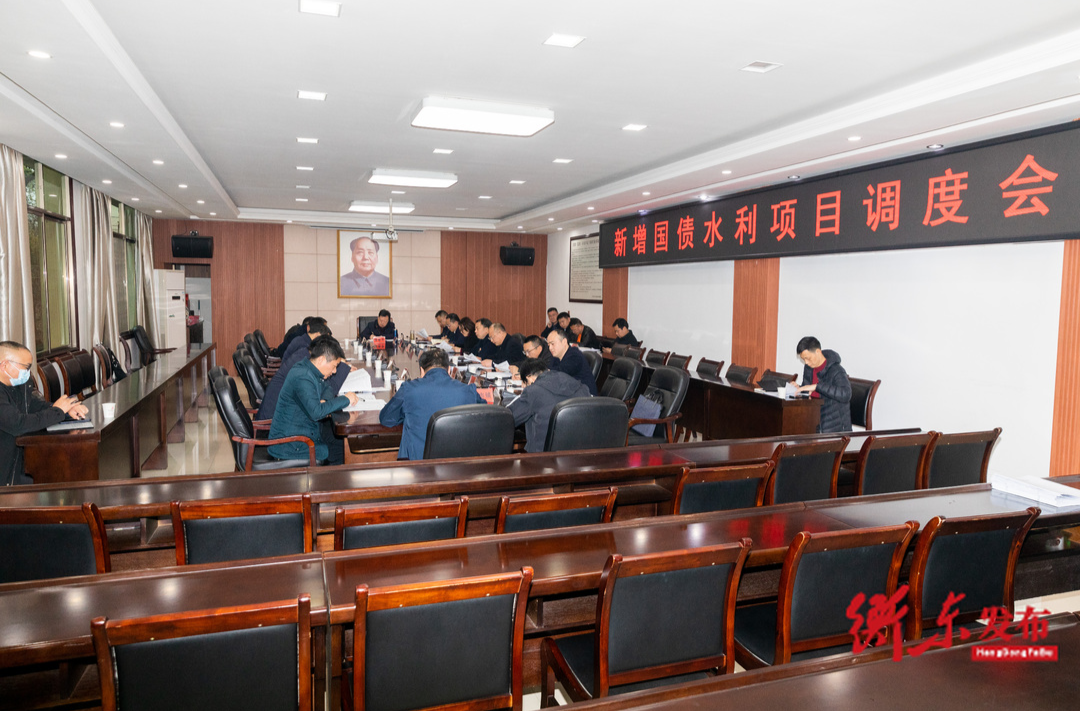 谭建华主持召开新增国债水利项目调度会