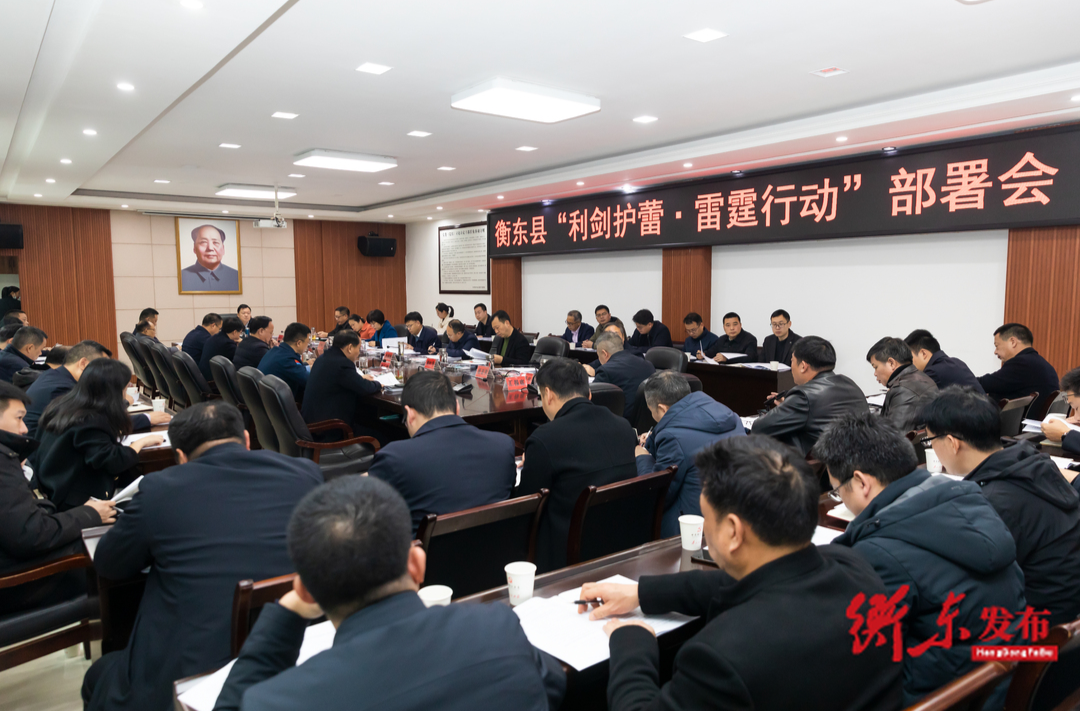 衡东县召开“利剑护蕾·雷霆行动”部署会