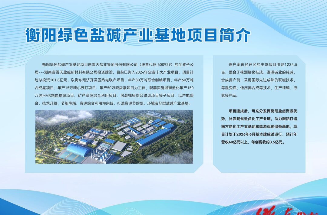 春潮澎湃处  千帆竞发时 重大项目助力县域经济强县建设——写在绿色盐碱产业基地项目开工之际(一)