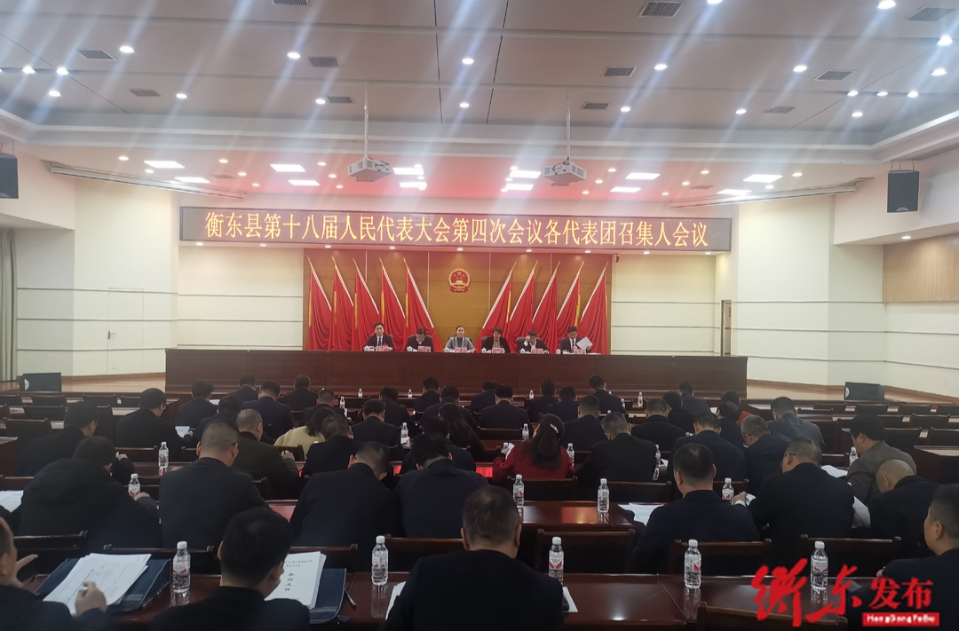 【两会动态】衡东县第十八届人民代表大会第四次会议召开各代表团召集人会议