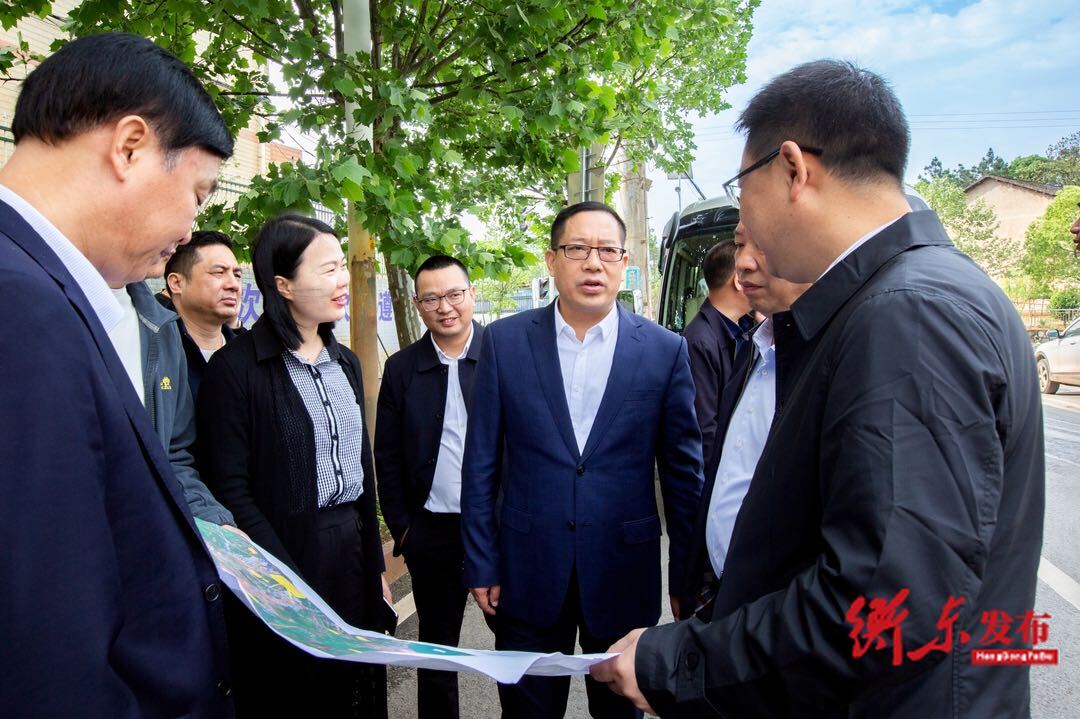 蒋崇华调研经开区基础设施建设补短板工作