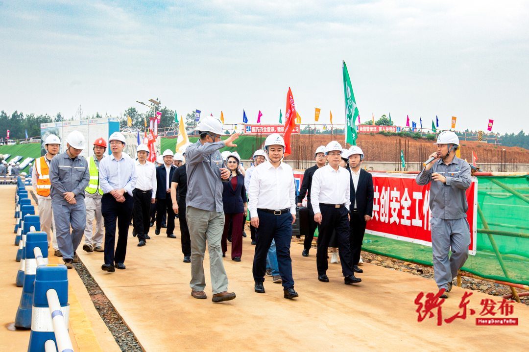 衡阳市2024年“五好”园区建设五月联席会议在衡东举行