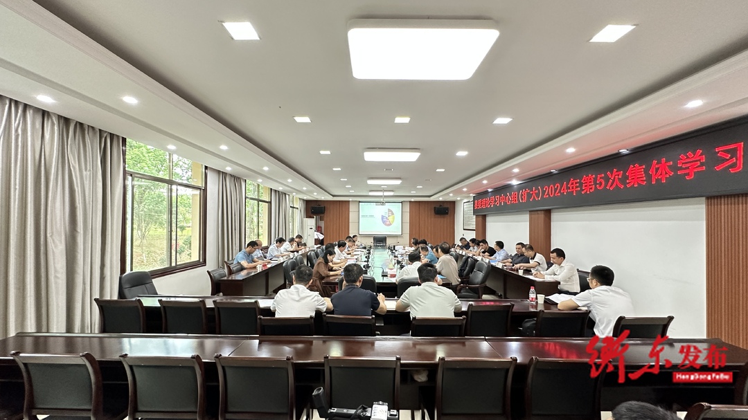 县委理论学习中心组（扩大）举行2024年第5次集体学习