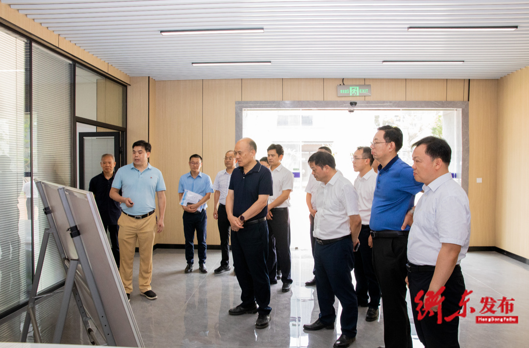 刘越高赴衡东调研产业发展工作