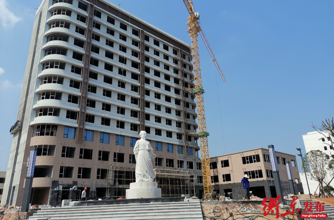 【文旅兴城项目建设进行时】印章文化产业园文旅兴城项目建设进入扫尾阶段