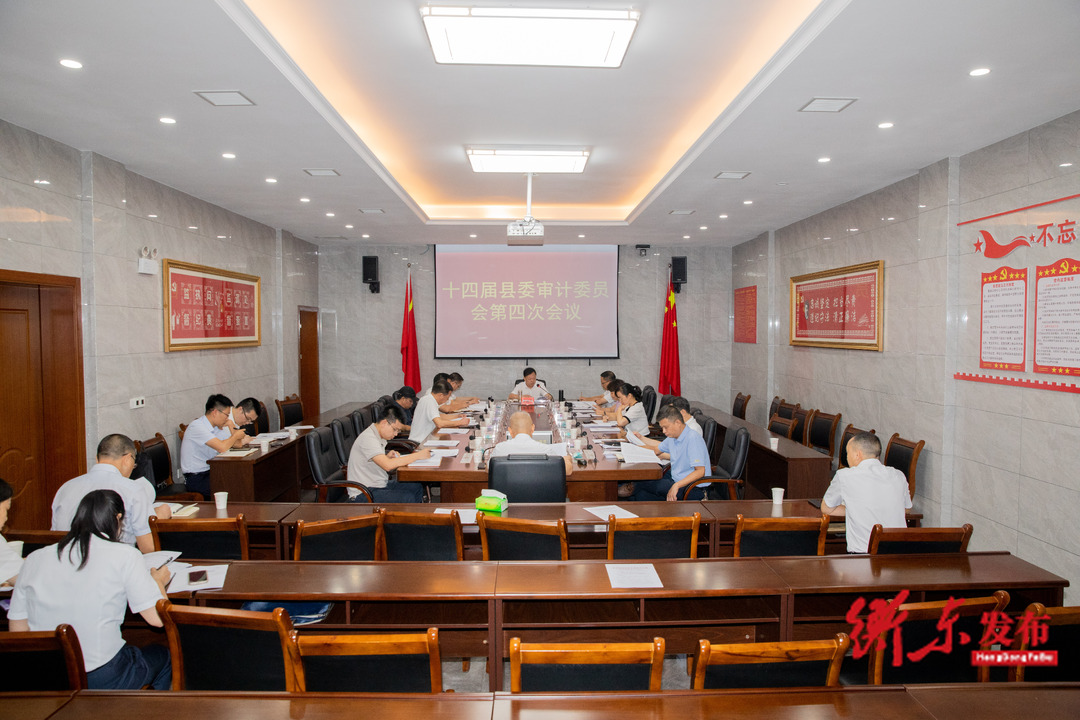 谭建华主持召开衡东县第十四届县委审计委员会第四次会议