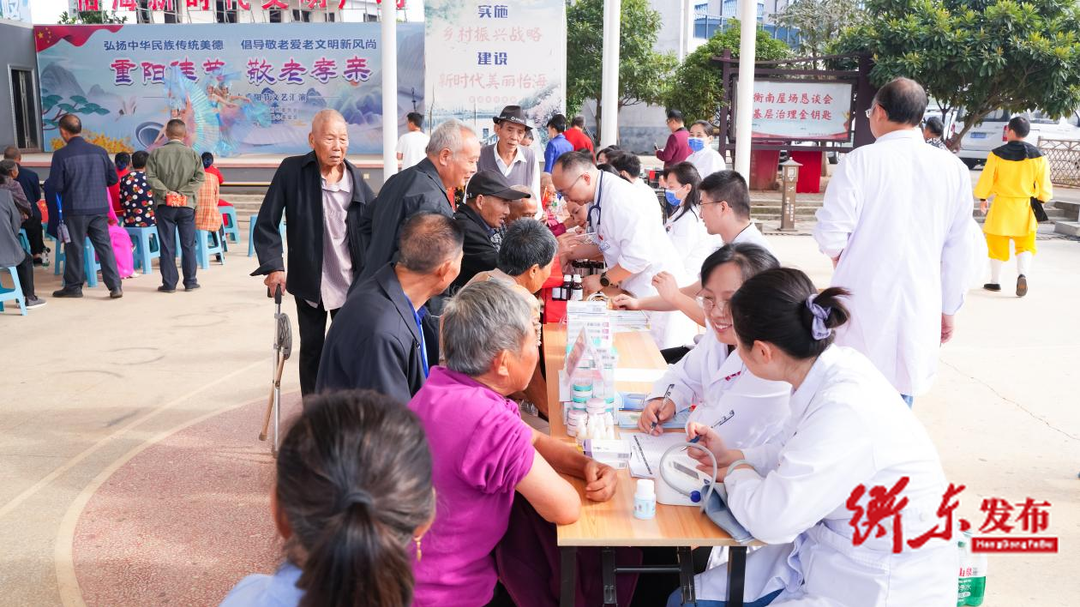 党建引领促发展 重阳敬老暖心扉 ——南华医院多党支部联合怡海村党总支开展“健康守护、情暖重阳”主题党日活动