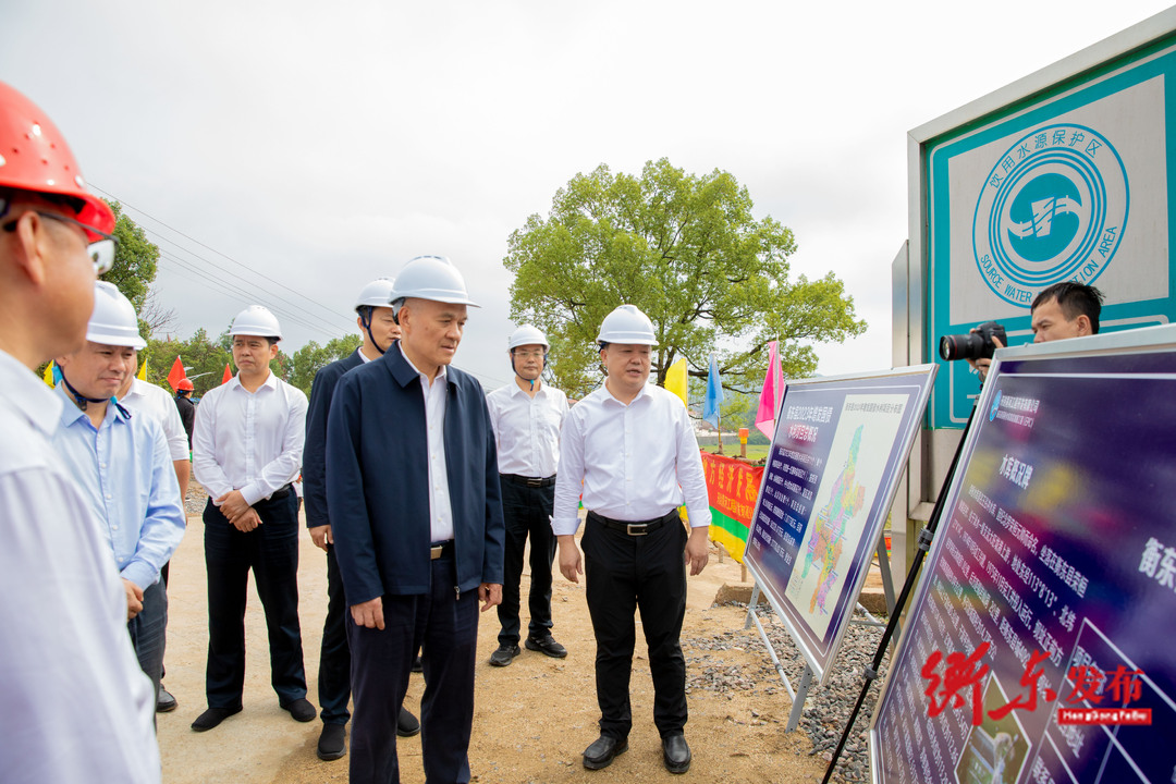 刘越高来我县调研增发国债水利项目建设情况：锚定目标任务加压奋进 持续发力 奋力谱写新时代水利高质量发展新篇章