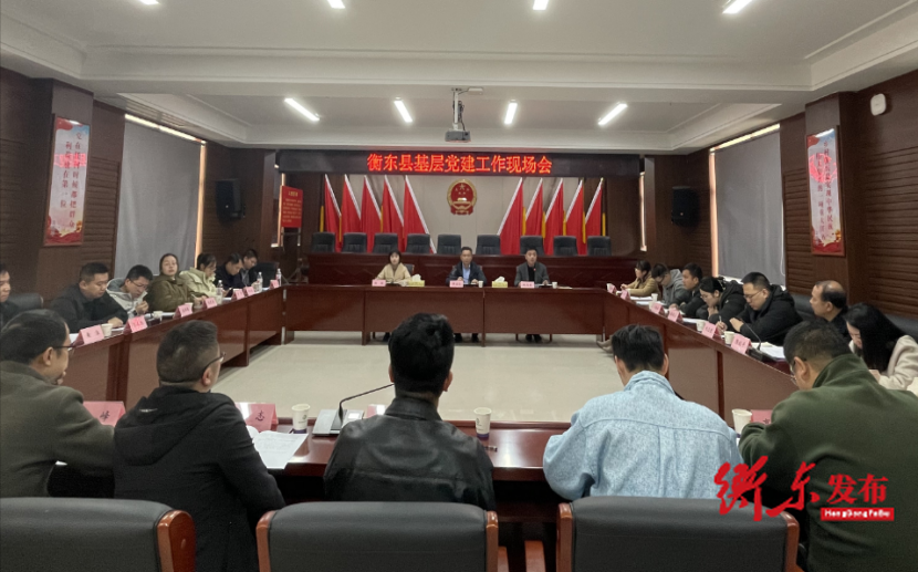 我县召开基层党建工作现场会