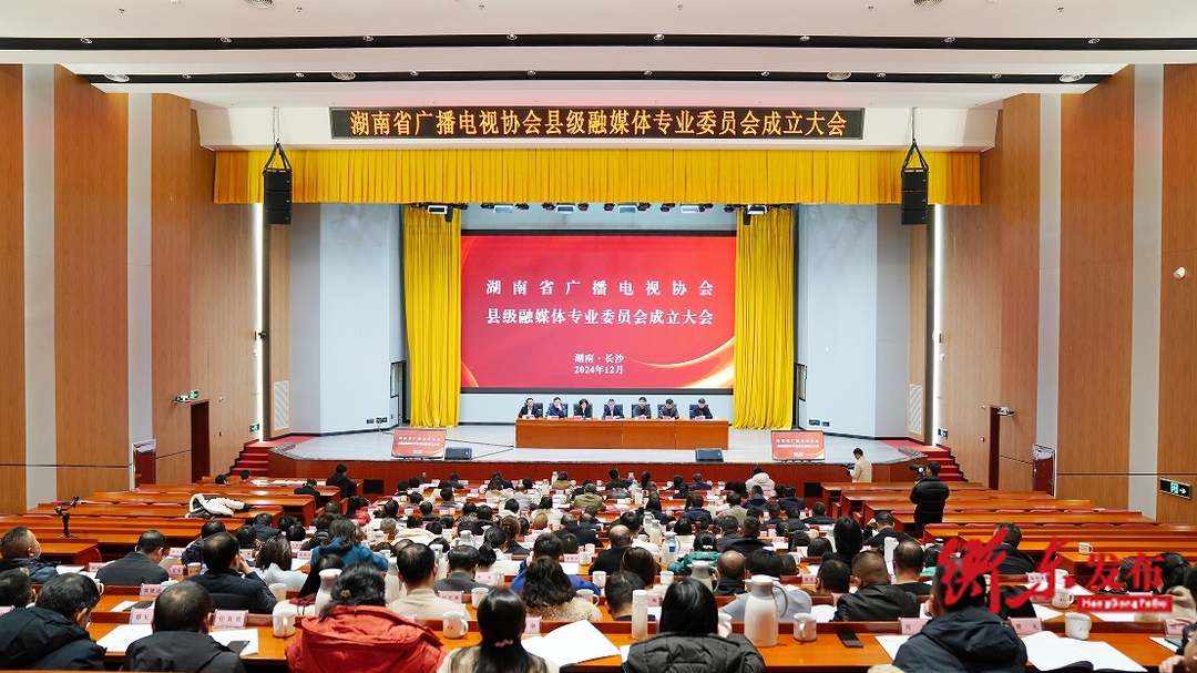 百家融媒的“家” ——湖南省广播电视协会县融专委会成立