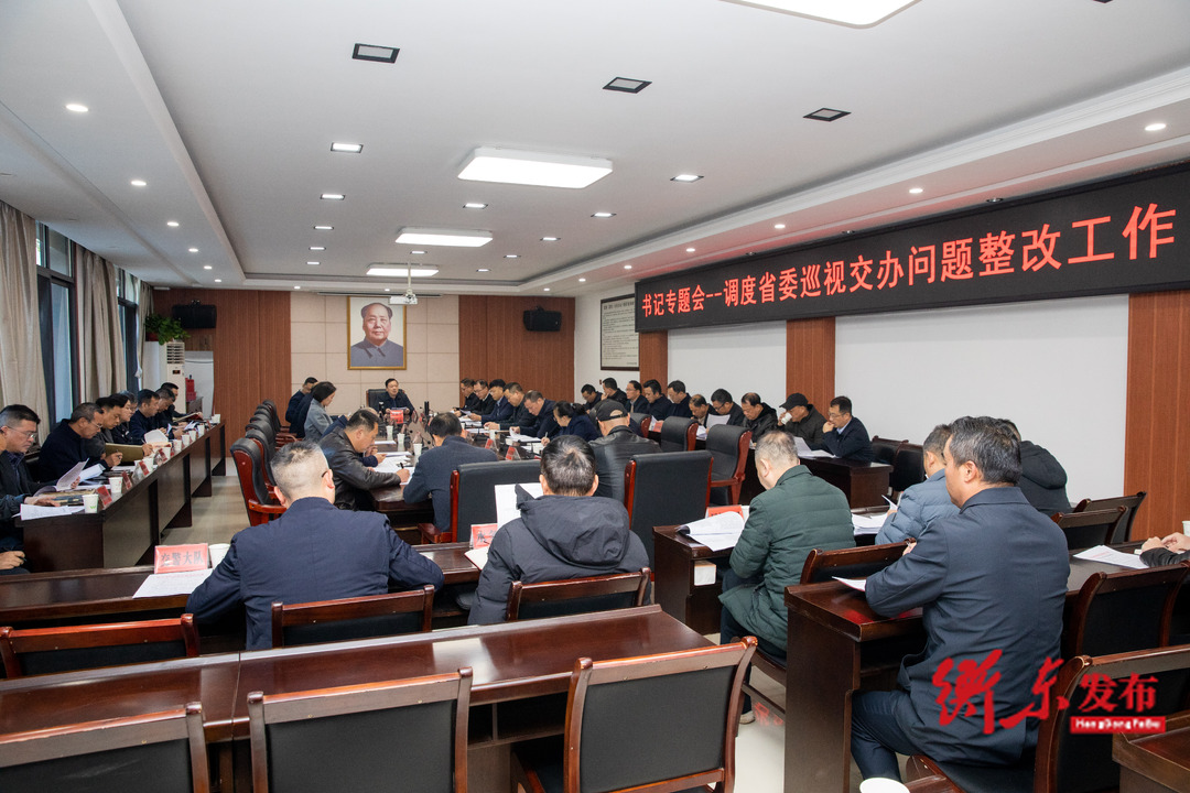 谭建华专题调度省委巡视组交办问题整改工作强调：紧盯交办问题整改  持续巩固整改成果