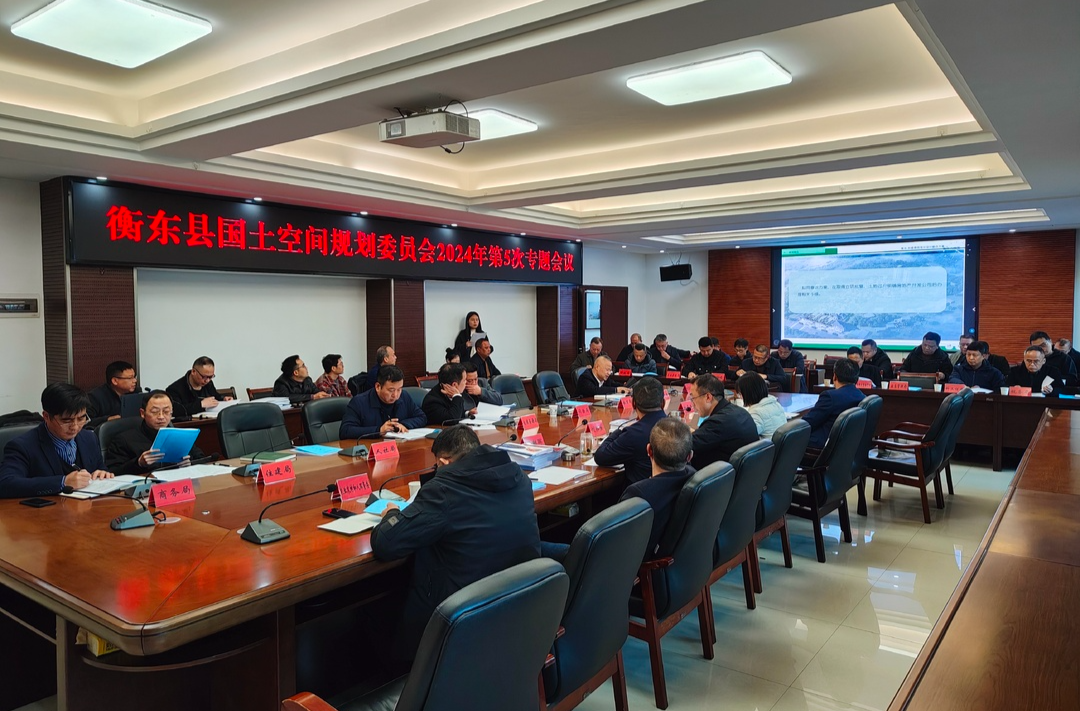 我县召开国土空间规划委员会2024年第5次专题会议
