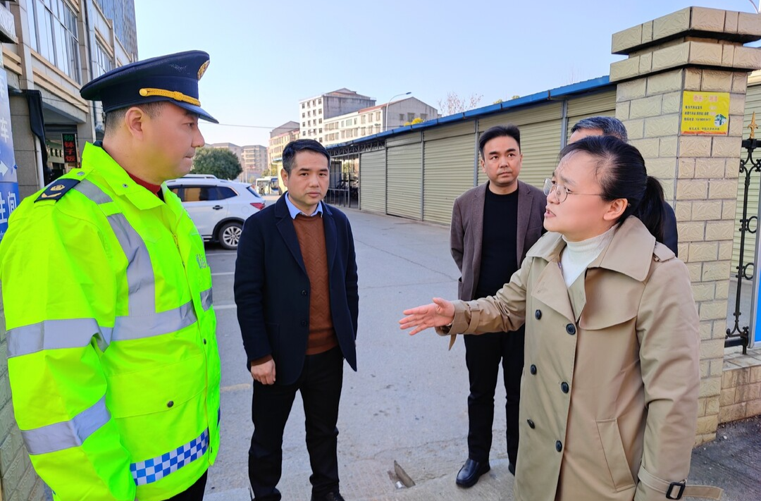【平安春运】县领导深入一线查看春运工作 确保群众出行安全