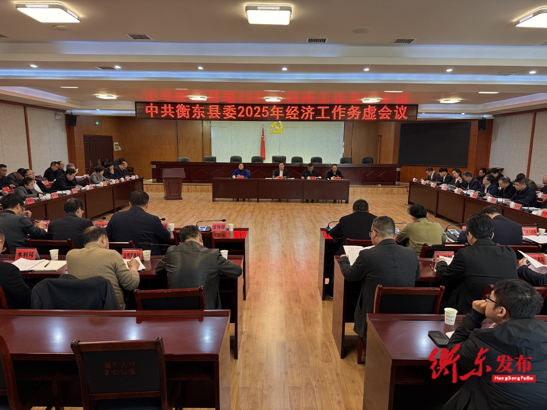 凝聚智慧力量  共谋发展新篇  中共衡东县委2025年经济工作务虚会议召开