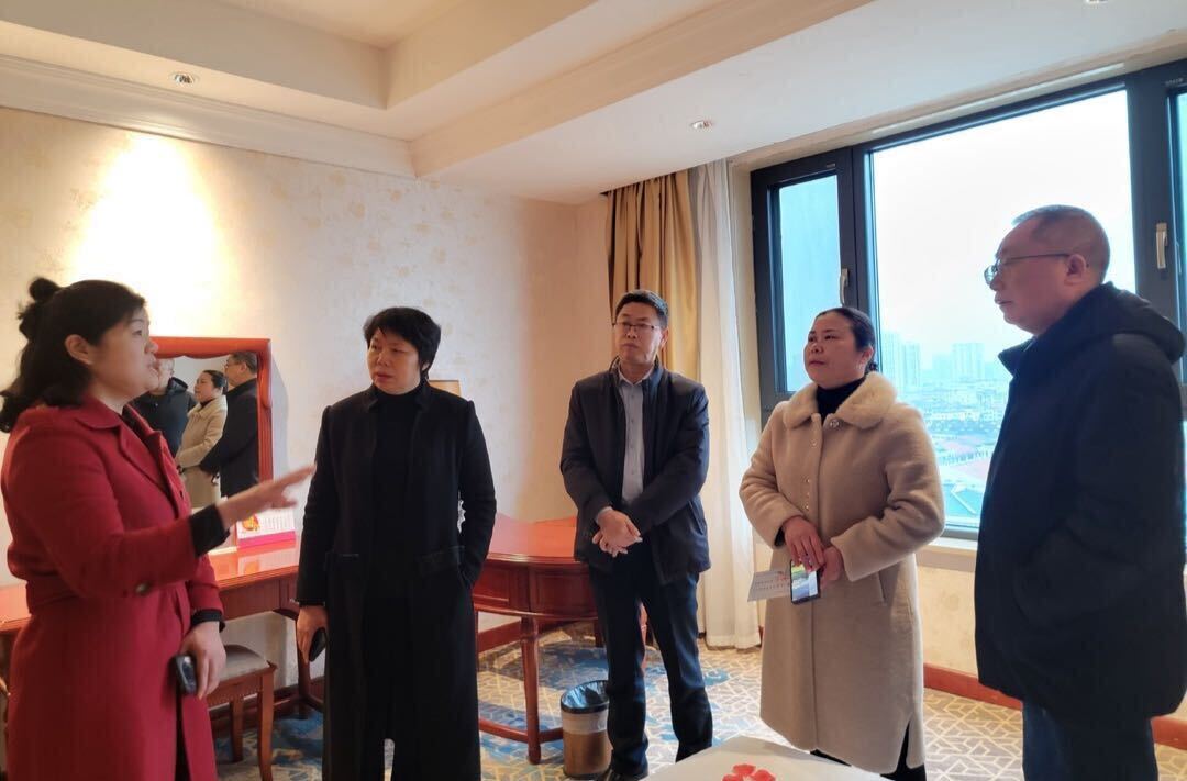 任中元检查县第十八届人民代表大会第五次会议会场布置及后勤保障工作
