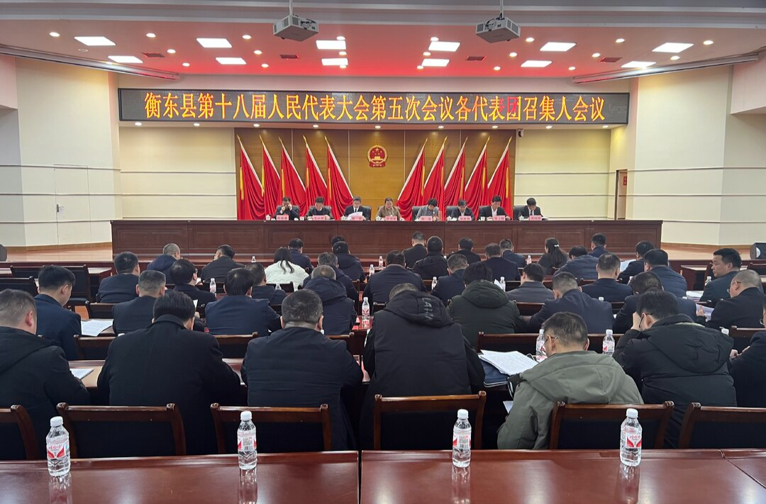 衡东县第十八届人民代表大会第五次会议召开各代表团召集人会议