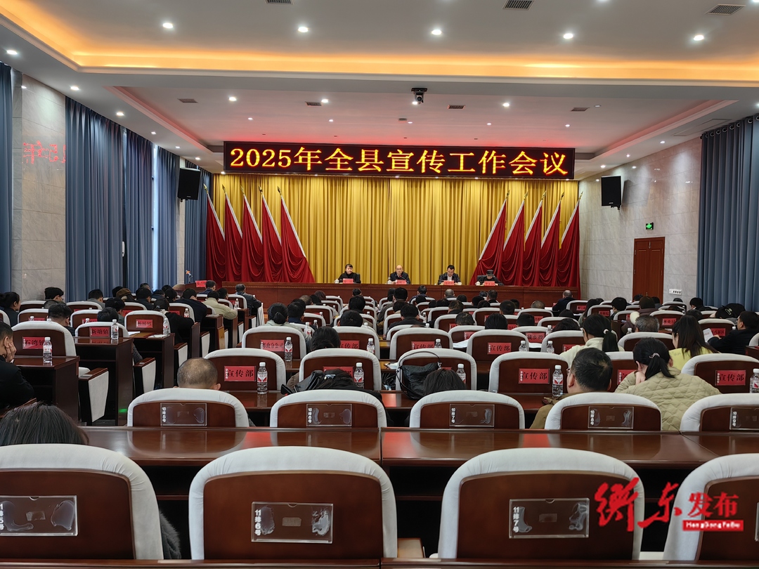 2025年全县宣传工作会议召开