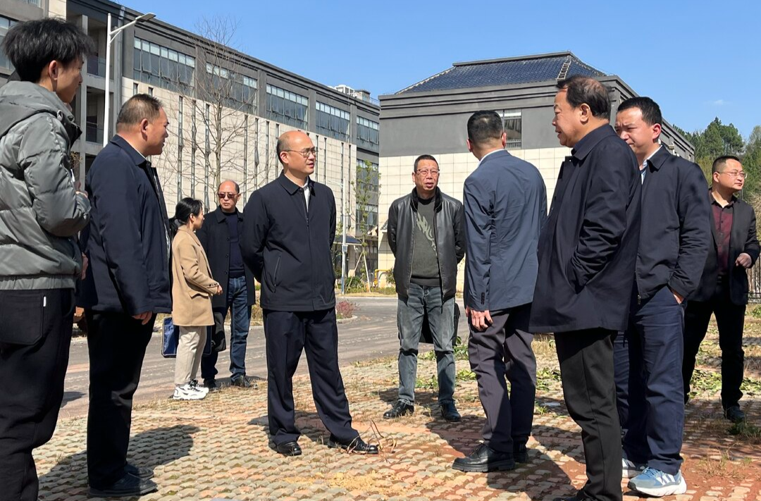 县领导调研卫健系统意识形态和项目建设工作