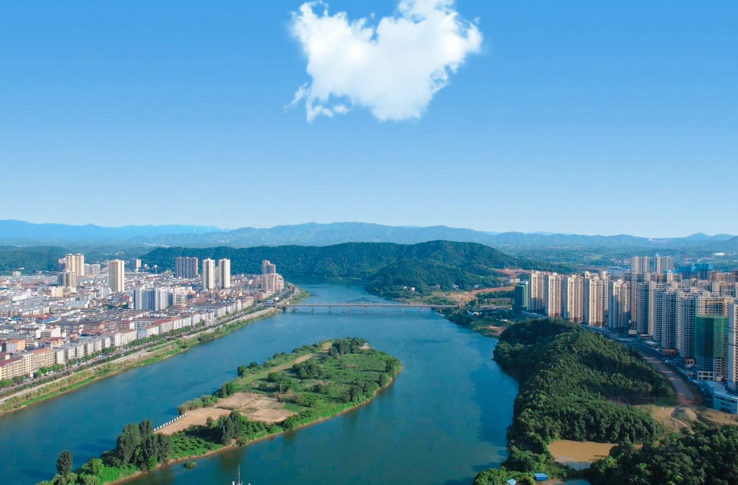 洣水飞歌映青峦 绘就河畅景美生态新答卷