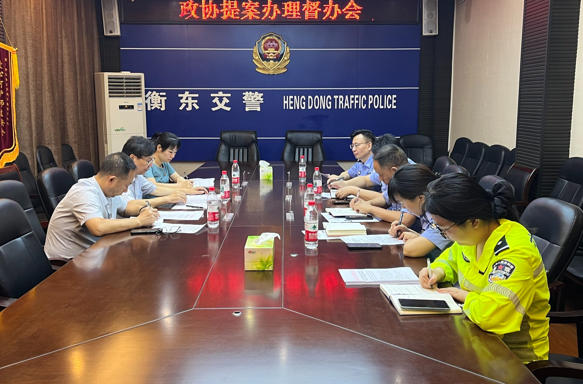 【提案办理进行时】县政协赴交警大队督促落实第30号提案