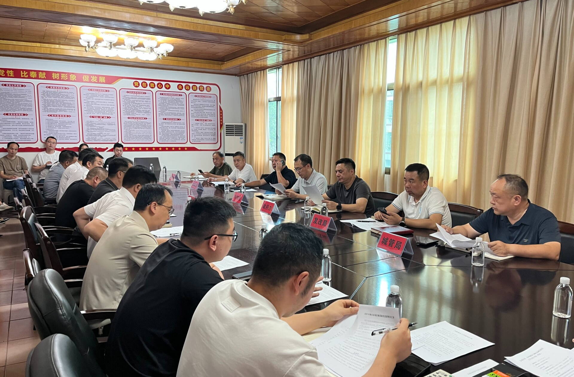 县领导调研县城发集团工作