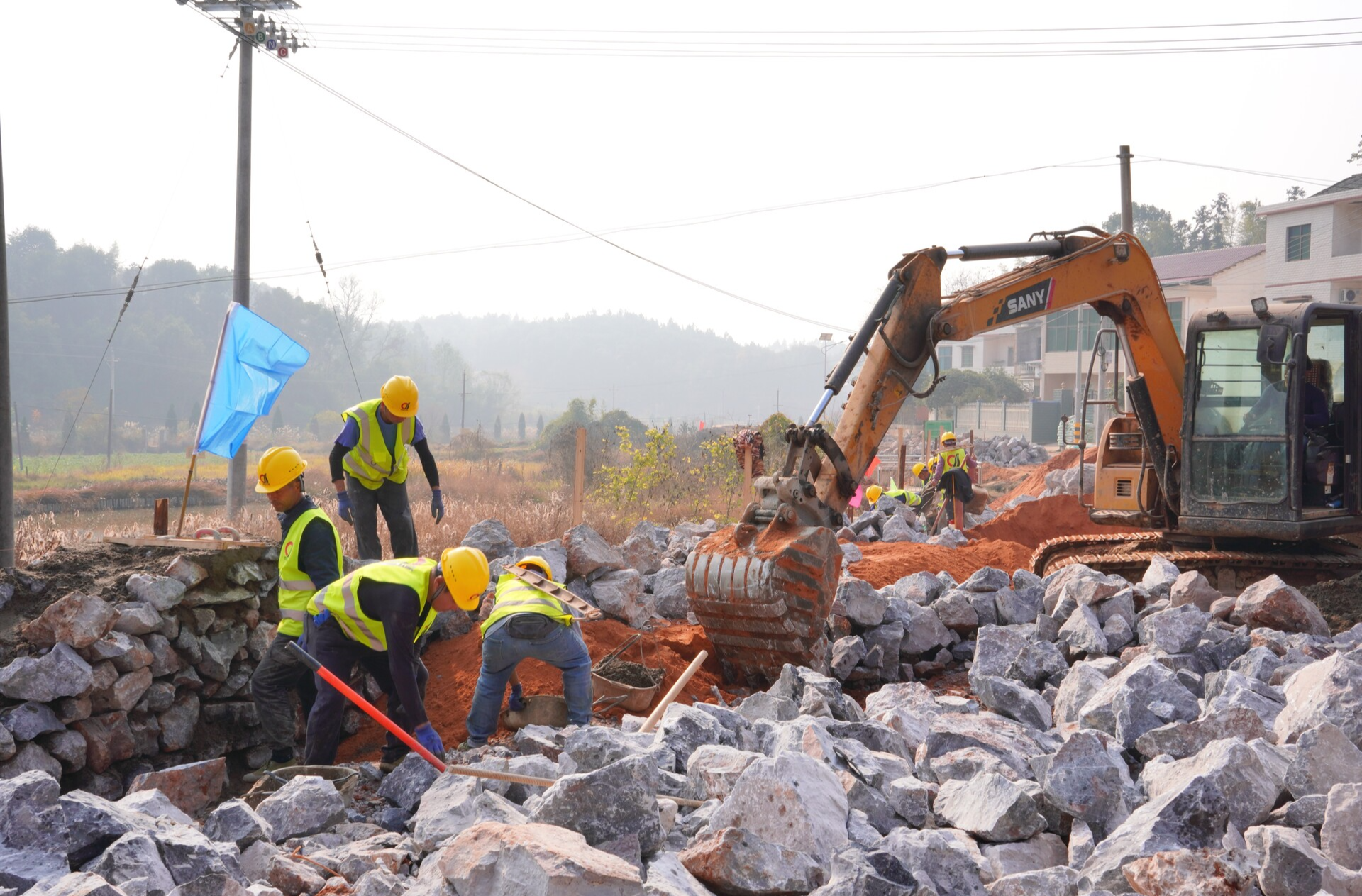 【重点项目建设】筑牢交通根基 大金公路建设稳步推进