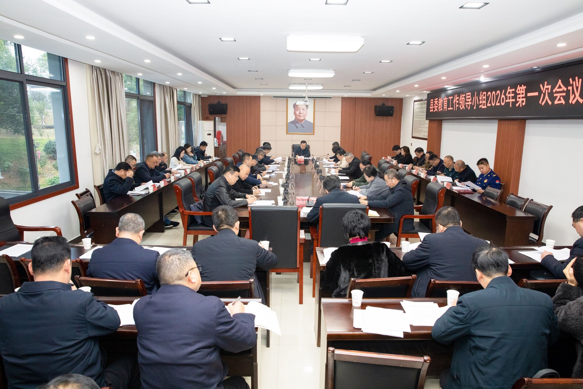 谭建华主持召开县委教育工作领导小组2026年第一次会议