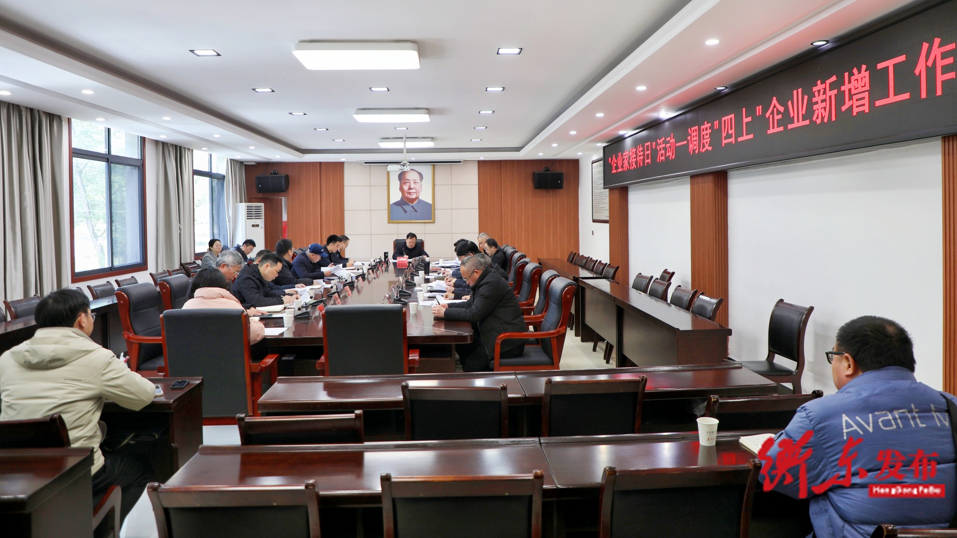 谭建华开展“企业家接待日”活动 专题调度“四上”企业新增工作