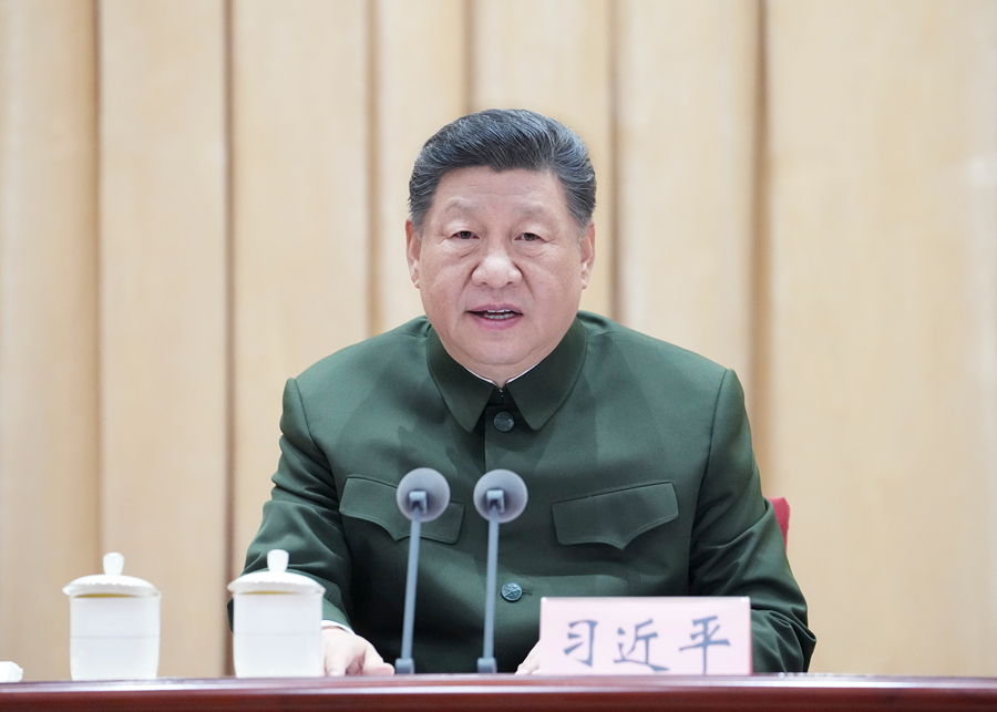 习近平在全军高级干部培训班开班式上发表重要讲话强调 开展思想整风 深化政治整训 以崭新政治面貌迎接建军一百周年