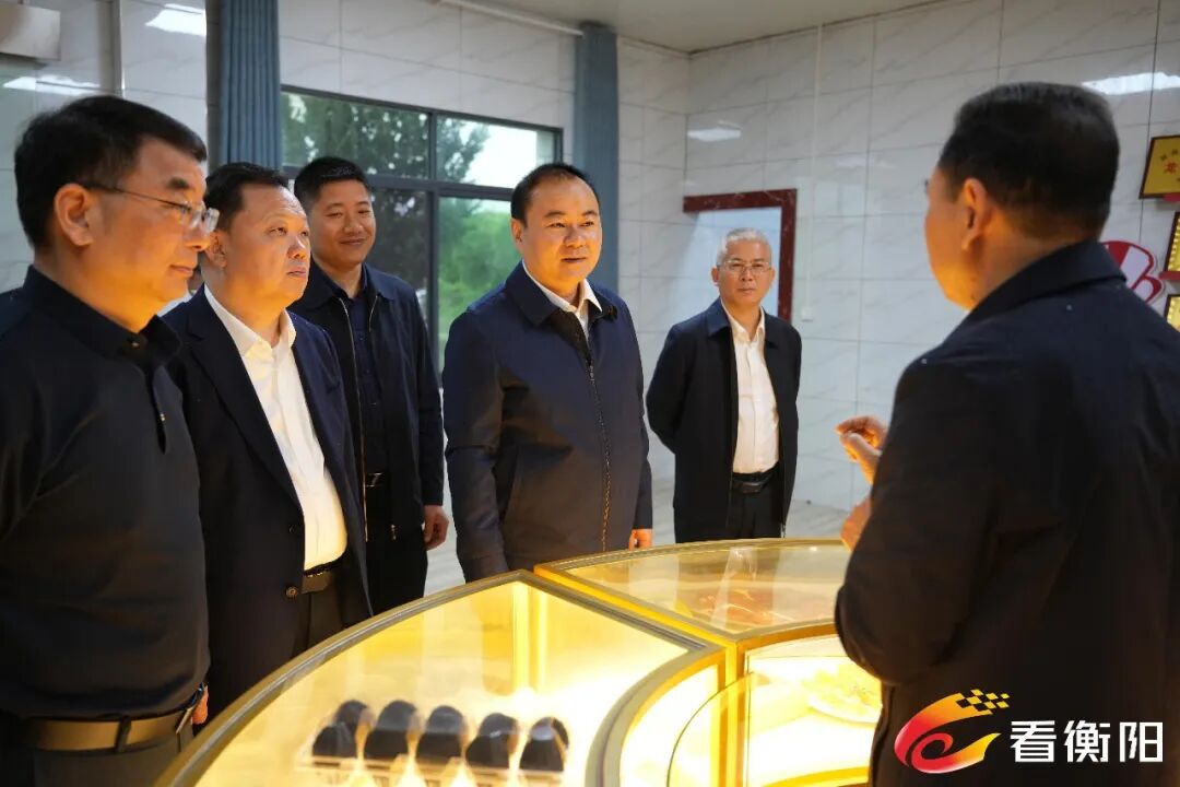 朱健落实“企业服务年”行动赴衡东县调研并召开县域经济高质量发展座谈会