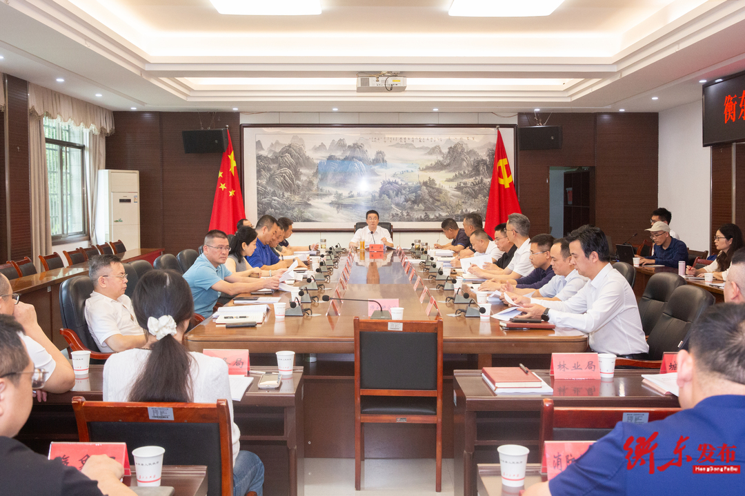 袁立主持召开衡东县国土空间规划委员会2026年第3次专题会议