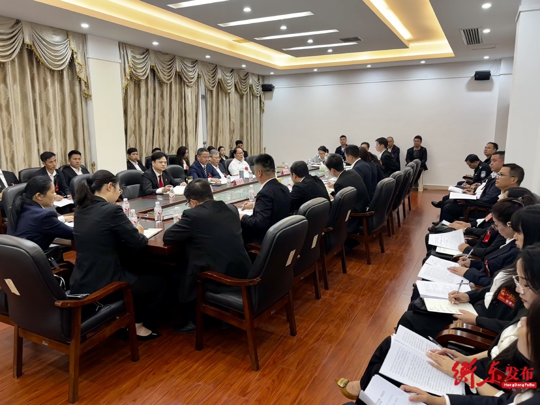 陈植华参加县第十九届人民代表大会第一次会议第一代表团分团讨论